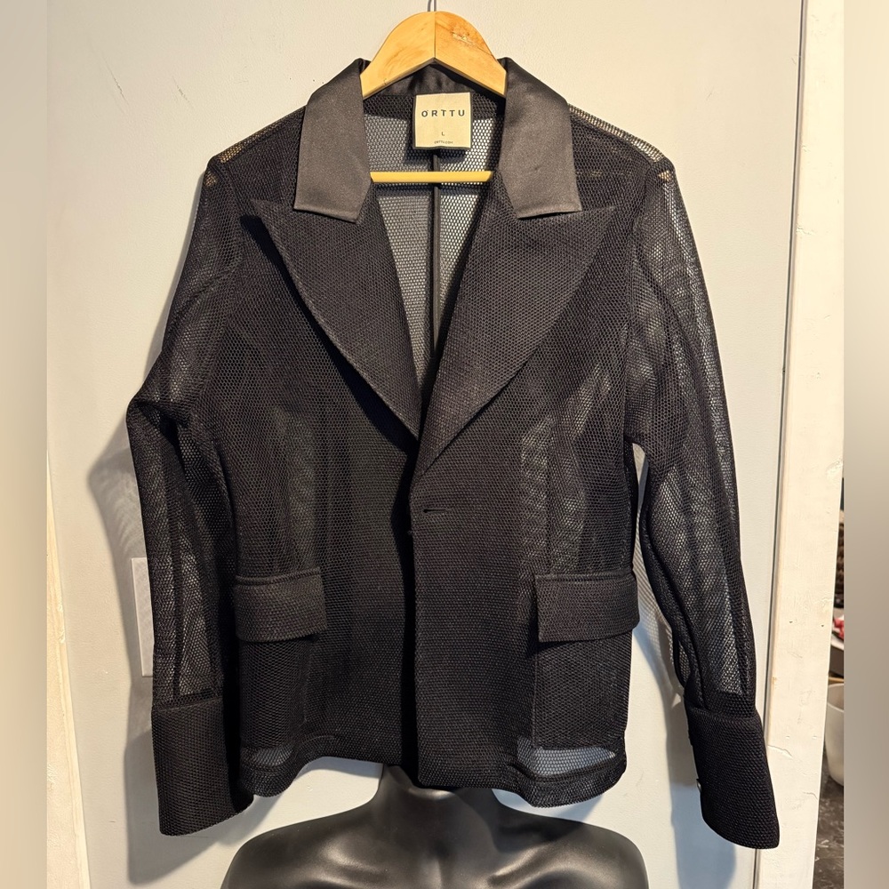 ORTTU Black Mesh Jacket